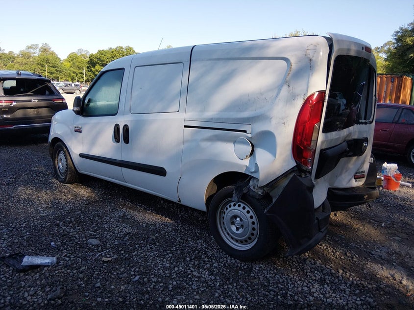2015 Ram Promaster city VIN ZFBERFAT5F6979188 IAAI salvage auction — FRONT & REAR, Salvage (South Carolina), sold $1,600 on 2026-07-07 (photo 3)