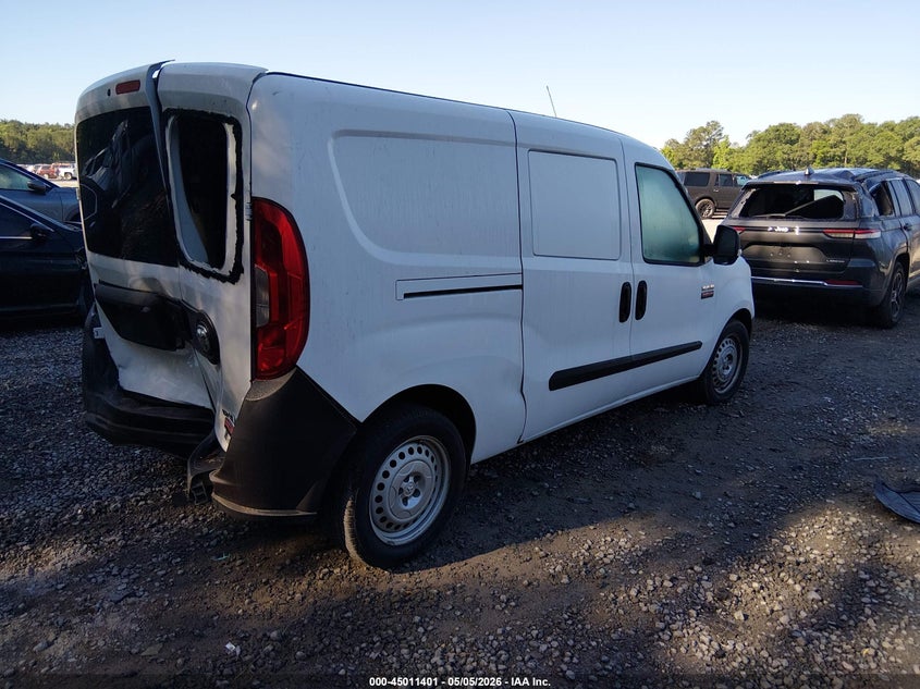 2015 Ram Promaster city VIN ZFBERFAT5F6979188 IAAI salvage auction — FRONT & REAR, Salvage (South Carolina), sold $1,600 on 2026-07-07 (photo 4)
