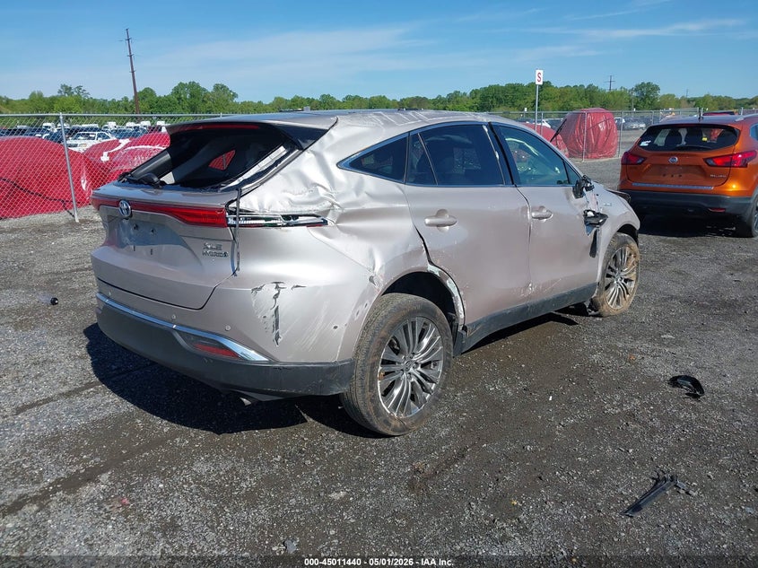 2021 Toyota Venza VIN JTEAAAAH7MJ033276 IAAI salvage auction — ALL OVER, Salvage - Greater Than 75% (Maryland), sold $3,000 on 2026-07-20 (photo 4)