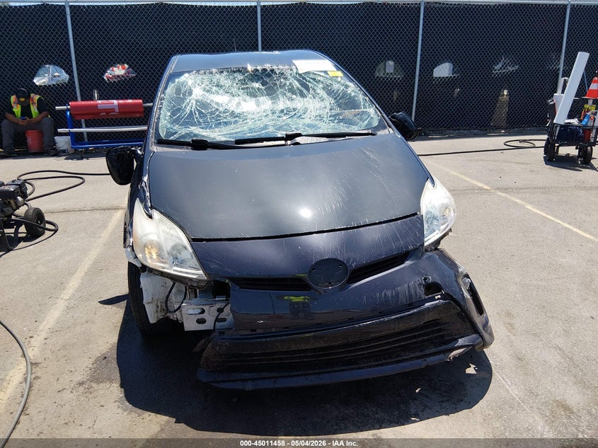 2015 Toyota Prius VIN JTDKN3DUXF0422178 IAAI salvage auction — FRONT & REAR, Salvage (South Carolina), sold $2,300 on 2026-07-15 (photo 6)