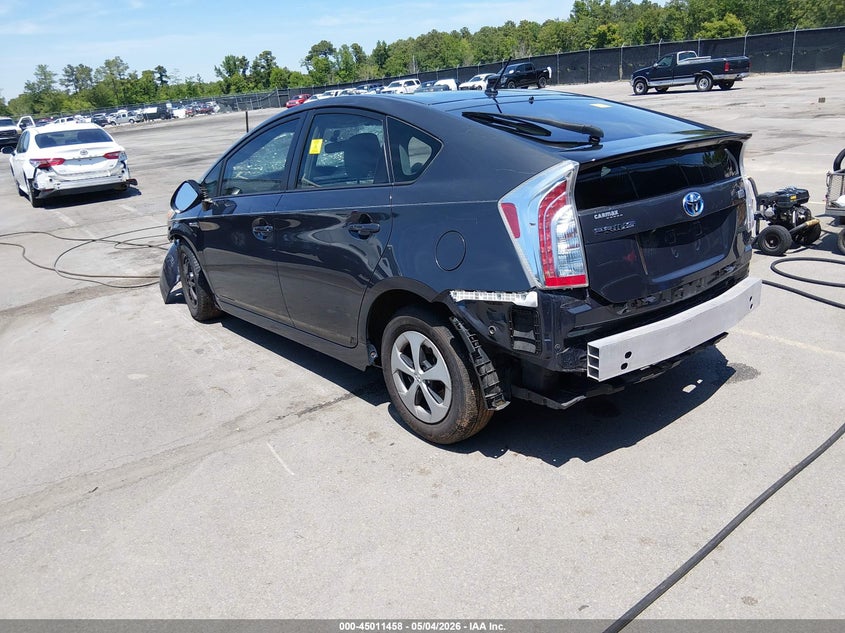 2015 Toyota Prius VIN JTDKN3DUXF0422178 IAAI salvage auction — FRONT & REAR, Salvage (South Carolina), sold $2,300 on 2026-07-15 (photo 3)