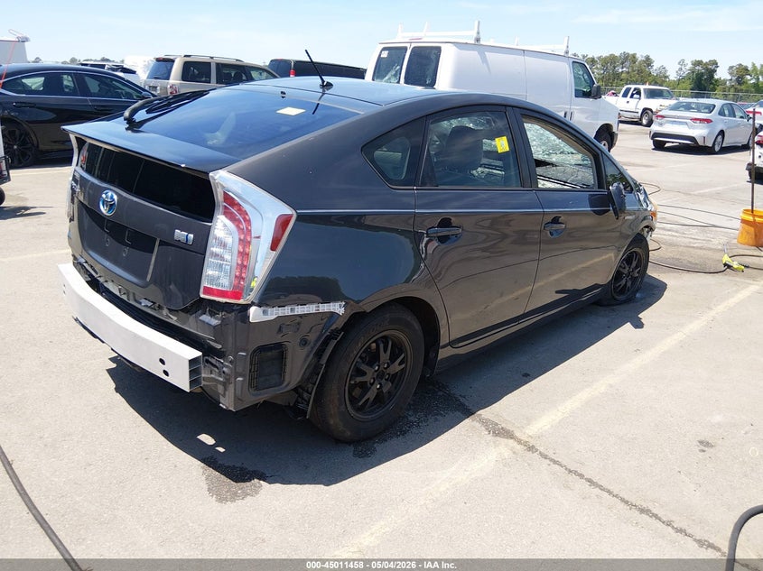 2015 Toyota Prius VIN JTDKN3DUXF0422178 IAAI salvage auction — FRONT & REAR, Salvage (South Carolina), sold $2,300 on 2026-07-15 (photo 4)