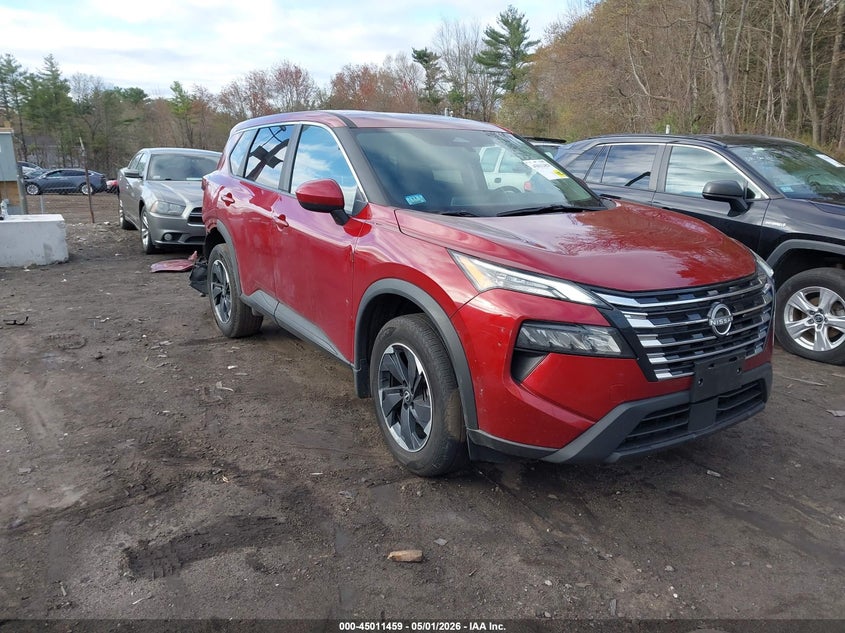 2025 Nissan Rogue VIN 5N1BT3BB4SC858360 IAAI salvage auction — RIGHT REAR, Salvage (Massachusetts), sold $9,500 on 2026-07-28 (photo 1)