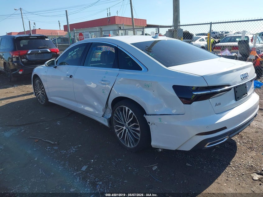 2019 Audi A6 VIN WAUM2AF24KN049327 IAAI salvage auction — LEFT SIDE, Salvage (Tennessee), sold $10,400 on 2026-07-30 (photo 3)