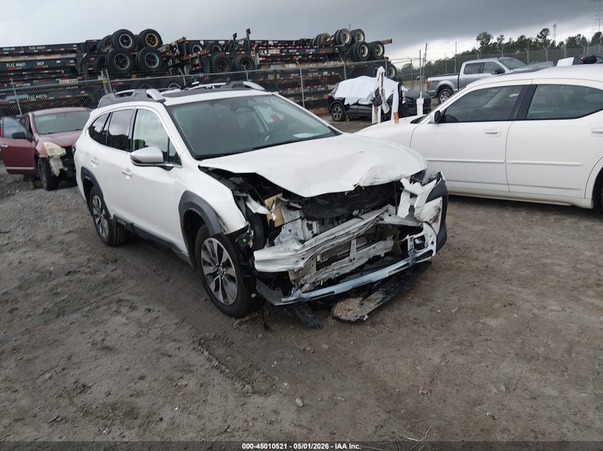 2023 Subaru Outback VIN 4S4BTGPD4P3219128 IAAI salvage auction — FRONT END, Salvage (Georgia), sold $5,900 on 2026-07-11 (photo 1)
