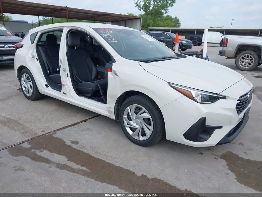 2024 Subaru Impreza VIN JF1GUABC1R8861174 IAAI salvage auction — RIGHT SIDE, Original (Texas), sold $5,100 on 2026-07-22 (photo 1)