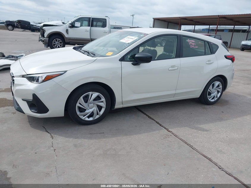 2024 Subaru Impreza VIN JF1GUABC1R8861174 IAAI salvage auction — RIGHT SIDE, Original (Texas), sold $5,100 on 2026-07-22 (photo 2)