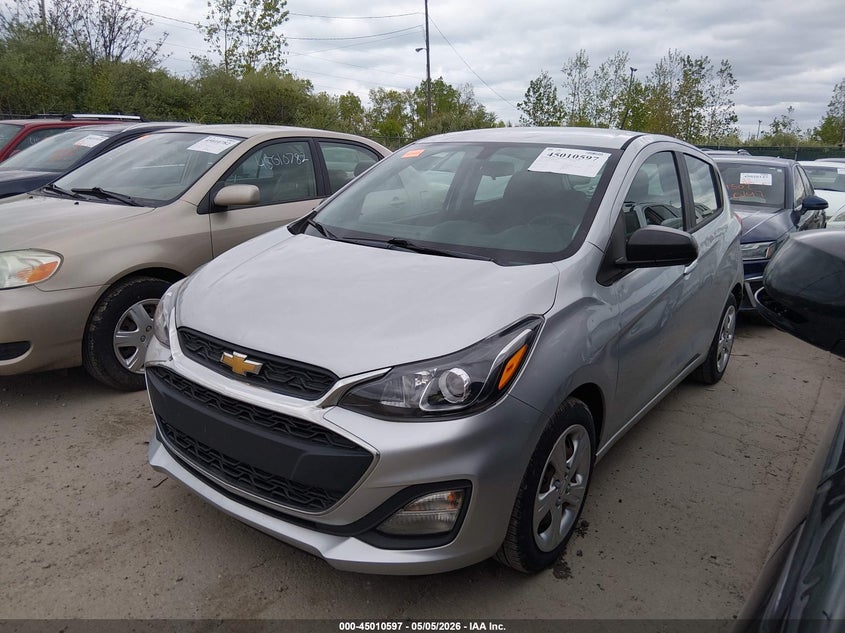 2021 Chevrolet Spark VIN KL8CB6SA2MC703192 IAAI salvage auction — HAIL, Salvage (Ohio), sold $3,250 on 2026-07-07 (photo 2)