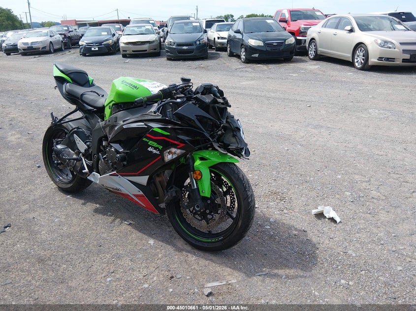 2021 Kawasaki Zx VIN JKBZXJG1XMA014694 IAAI salvage auction — UNKNOWN, Salvage (Tennessee), sold $3,600 on 2026-07-14 (photo 1)