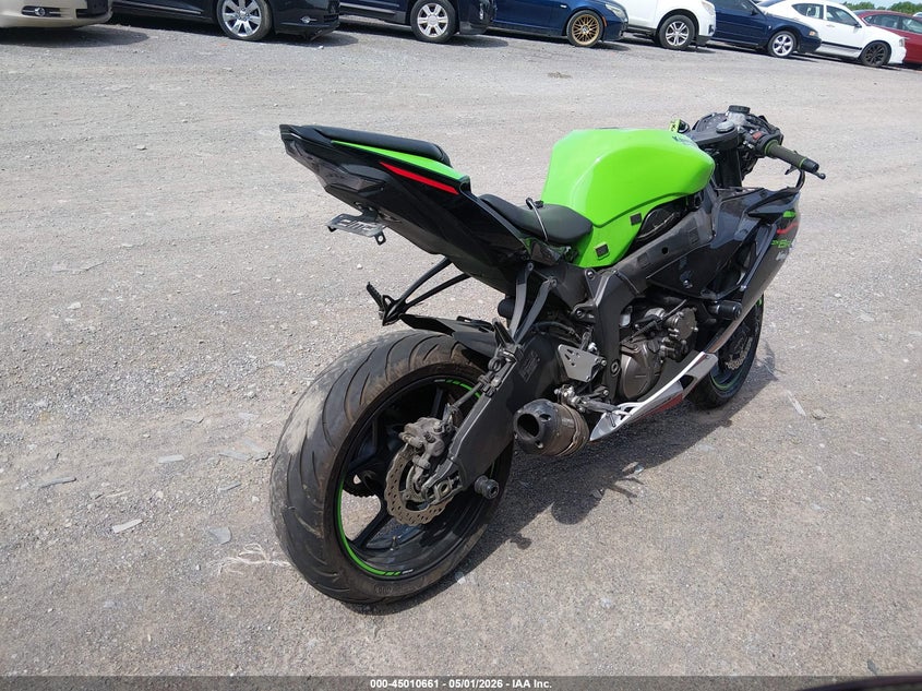 2021 Kawasaki Zx VIN JKBZXJG1XMA014694 IAAI salvage auction — UNKNOWN, Salvage (Tennessee), sold $3,600 on 2026-07-14 (photo 4)