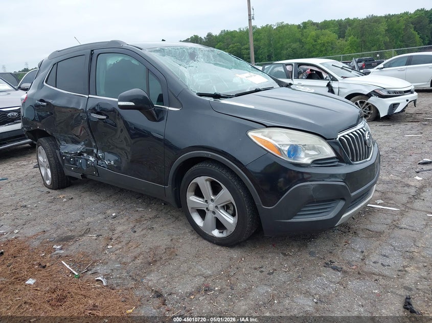 2016 Buick Encore VIN KL4CJASB4GB519429 IAAI salvage auction — ROLLOVER, Salvage (Georgia), sold $50 on 2026-07-22 (photo 1)