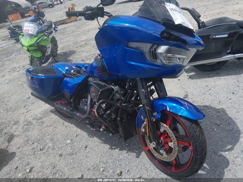 2024 Harley-davidson Road glide VIN 1HD1KH715RB648333 IAAI salvage auction — RIGHT SIDE, Salvage (Georgia), sold $11,000 on 2026-07-07 (photo 1)