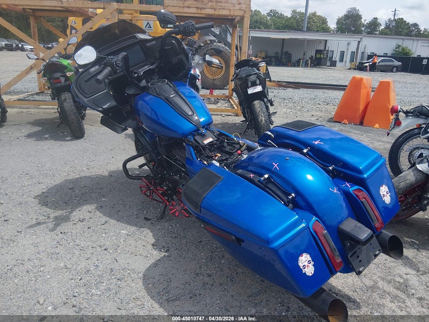 2024 Harley-davidson Road glide VIN 1HD1KH715RB648333 IAAI salvage auction — RIGHT SIDE, Salvage (Georgia), sold $11,000 on 2026-07-07 (photo 3)