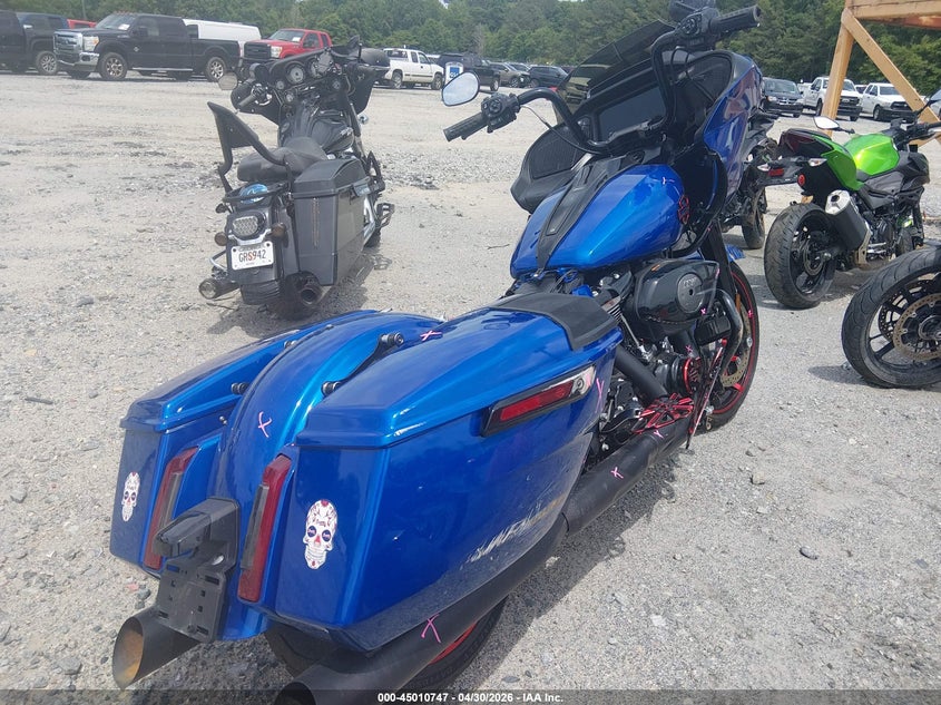 2024 Harley-davidson Road glide VIN 1HD1KH715RB648333 IAAI salvage auction — RIGHT SIDE, Salvage (Georgia), sold $11,000 on 2026-07-07 (photo 4)