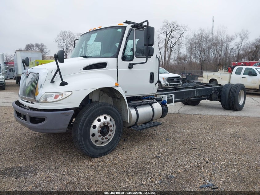 2019 International Durastar 4300 VIN 1HTMMMMN6KH199775 IAAI salvage auction — FRONT END, Clear (Indiana), sold $5,200 on 2026-07-29 (photo 2)