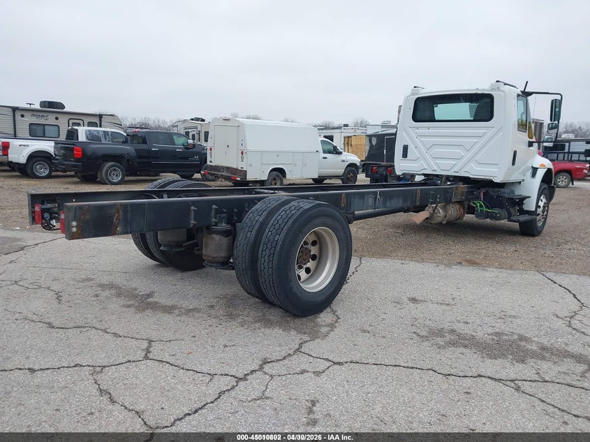 2019 International Durastar 4300 VIN 1HTMMMMN6KH199775 IAAI salvage auction — FRONT END, Clear (Indiana), sold $5,200 on 2026-07-29 (photo 4)