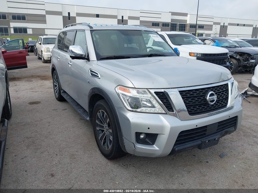2019 Nissan Armada VIN JN8AY2NC0KX511315 IAAI salvage auction — ROOF, Salvage (Texas), sold $7,300 on 2026-07-16 (photo 1)