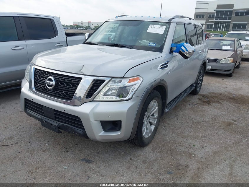 2019 Nissan Armada VIN JN8AY2NC0KX511315 IAAI salvage auction — ROOF, Salvage (Texas), sold $7,300 on 2026-07-16 (photo 2)