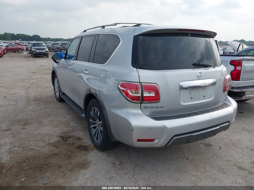 2019 Nissan Armada VIN JN8AY2NC0KX511315 IAAI salvage auction — ROOF, Salvage (Texas), sold $7,300 on 2026-07-16 (photo 3)