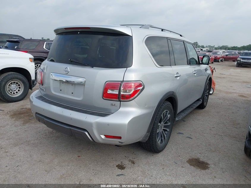 2019 Nissan Armada VIN JN8AY2NC0KX511315 IAAI salvage auction — ROOF, Salvage (Texas), sold $7,300 on 2026-07-16 (photo 4)
