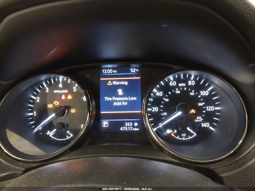 2019 Nissan Rogue VIN JN1BJ1CR4KW321550 IAAI salvage auction — FRONT END, Salvage (Colorado), sold $2,250 on 2026-07-22 (photo 7)