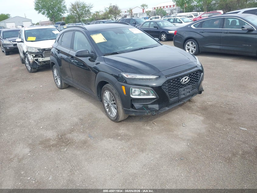 2020 Hyundai Kona VIN KM8K2CAA4LU437908 IAAI salvage auction — HAIL, Salvage (Iowa), sold $2,700 on 2026-07-29 (photo 1)
