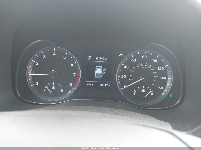 2020 Hyundai Kona VIN KM8K2CAA4LU437908 IAAI salvage auction — HAIL, Salvage (Iowa), sold $2,700 on 2026-07-29 (photo 7)