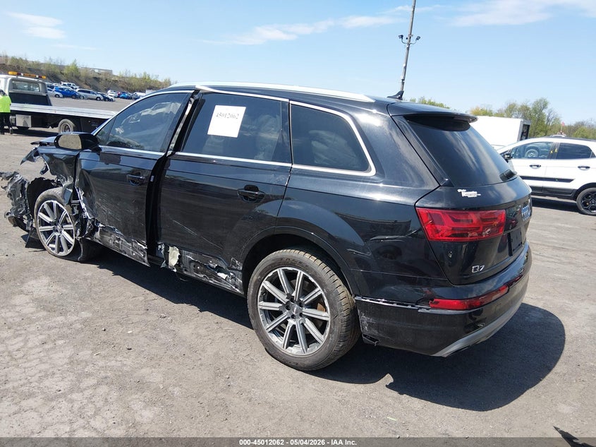 2018 Audi Q7 VIN WA1LHAF76JD032536 IAAI salvage auction — LEFT FRONT, Salvage (Pennsylvania), sold $3,050 on 2026-07-07 (photo 3)