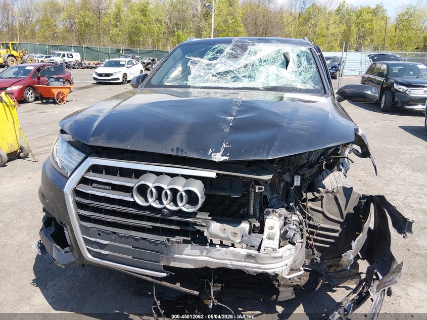 2018 Audi Q7 VIN WA1LHAF76JD032536 IAAI salvage auction — LEFT FRONT, Salvage (Pennsylvania), sold $3,050 on 2026-07-07 (photo 6)
