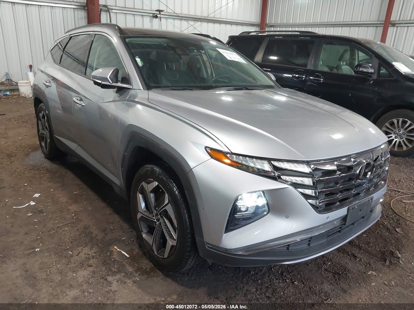 2022 Hyundai Tucson VIN 5NMJE3AE9NH110358 IAAI salvage auction — LEFT REAR, Salvage - Greater Than 75% (Maryland), sold $7,775 on 2026-07-30 (photo 1)