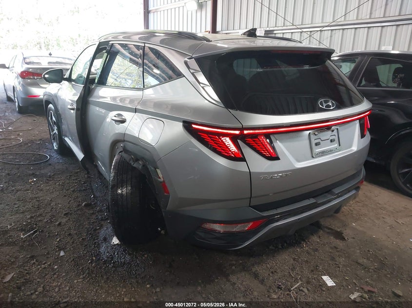 2022 Hyundai Tucson VIN 5NMJE3AE9NH110358 IAAI salvage auction — LEFT REAR, Salvage - Greater Than 75% (Maryland), sold $7,775 on 2026-07-30 (photo 3)
