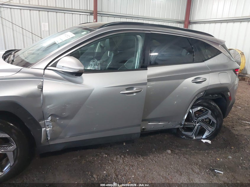 2022 Hyundai Tucson VIN 5NMJE3AE9NH110358 IAAI salvage auction — LEFT REAR, Salvage - Greater Than 75% (Maryland), sold $7,775 on 2026-07-30 (photo 6)