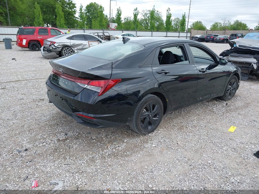 2023 Hyundai Elantra VIN KMHLM4AGXPU465209 IAAI salvage auction — LEFT SIDE, Salvage (Missouri), sold $4,200 on 2026-07-27 (photo 4)