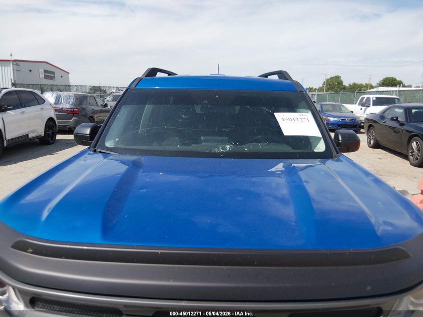 2022 Ford Bronco sport VIN 3FMCR9B62NRD16236 IAAI salvage auction — HAIL, Salvage Title, sold $10,750 on 2026-09-18 (photo 6)