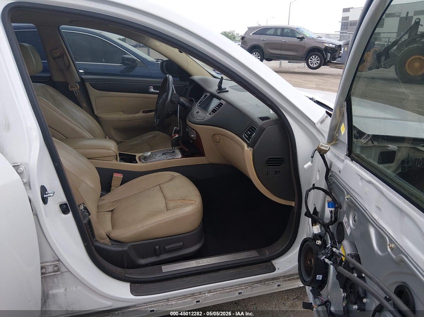 2013 Hyundai Genesis VIN KMHGC4DD0DU249306 IAAI salvage auction — FRONT END, Original (Texas), sold $25 on 2026-07-28 (photo 5)