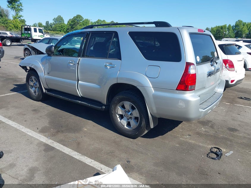 2007 Toyota 4runner VIN JTEZU14R978074969 IAAI salvage auction — FRONT END, Salvage (North Carolina), sold $2,475 on 2026-07-09 (photo 3)