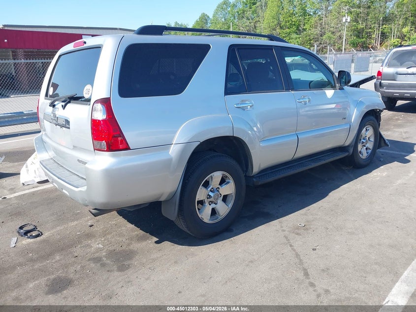 2007 Toyota 4runner VIN JTEZU14R978074969 IAAI salvage auction — FRONT END, Salvage (North Carolina), sold $2,475 on 2026-07-09 (photo 4)