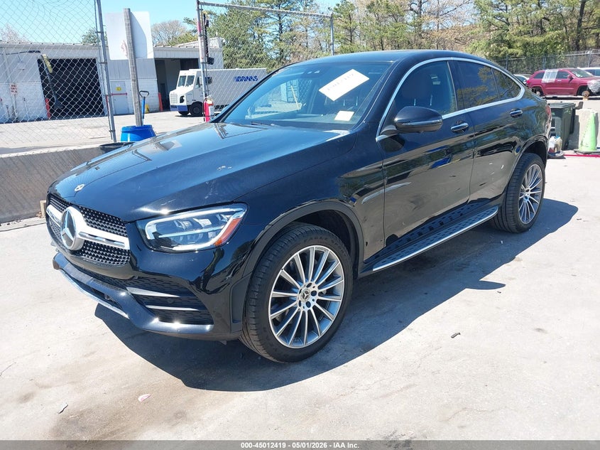 2022 Mercedes-benz Glc VIN W1N0J8EB6NG047448 IAAI salvage auction — REAR END, Mv-907A (New York), sold $19,100 on 2026-07-09 (photo 2)