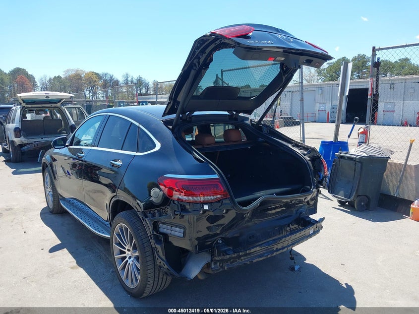 2022 Mercedes-benz Glc VIN W1N0J8EB6NG047448 IAAI salvage auction — REAR END, Mv-907A (New York), sold $19,100 on 2026-07-09 (photo 3)