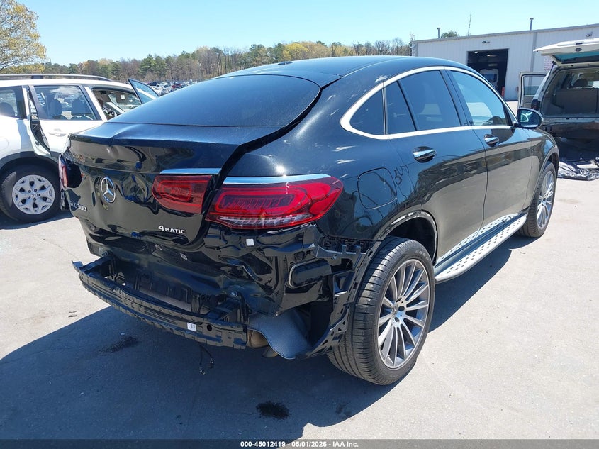 2022 Mercedes-benz Glc VIN W1N0J8EB6NG047448 IAAI salvage auction — REAR END, Mv-907A (New York), sold $19,100 on 2026-07-09 (photo 4)