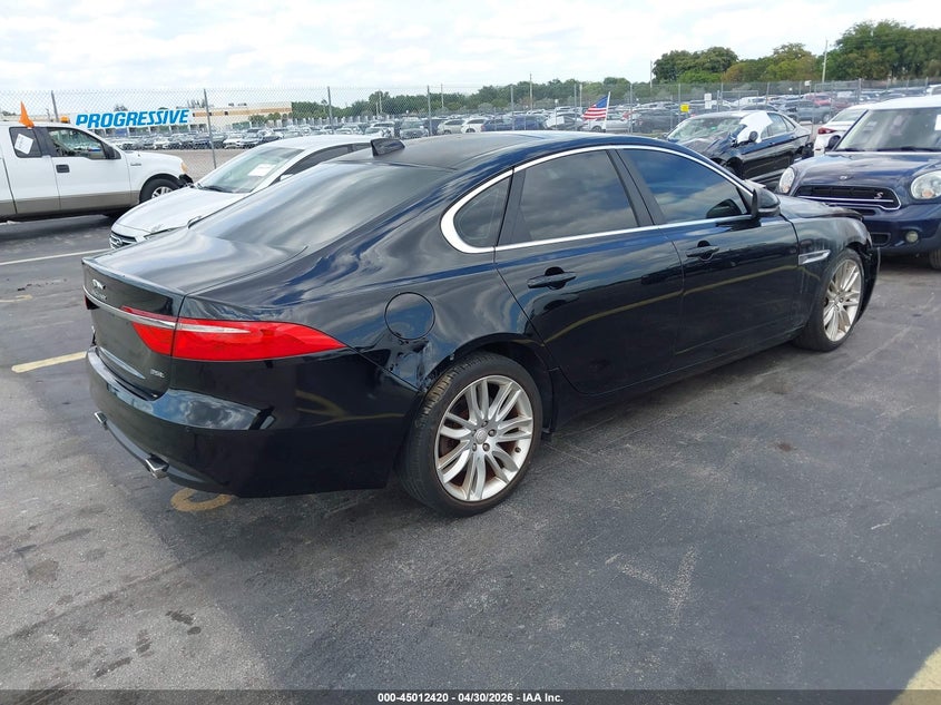 2016 Jaguar Xf VIN SAJBE4BV6GCY05957 IAAI salvage auction — Burn Engine, Certificate Of Destruction (Florida), sold $400 on 2026-07-16 (photo 4)