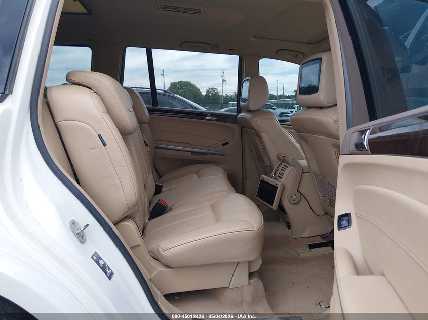 2012 Mercedes-benz Gl-klasse VIN 4JGBF8GE0CA767090 IAAI salvage auction — HAIL, Salvage (Kansas), sold $3,350 on 2026-07-17 (photo 8)