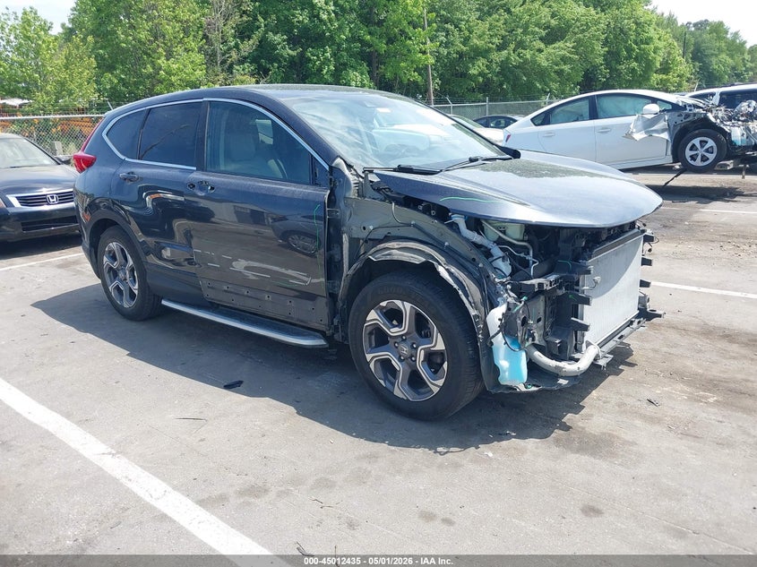 2018 Honda Cr-v VIN 7FARW1H87JE049337 IAAI salvage auction — FRONT END, Salvage (North Carolina), sold $5,300 on 2026-07-09 (photo 1)