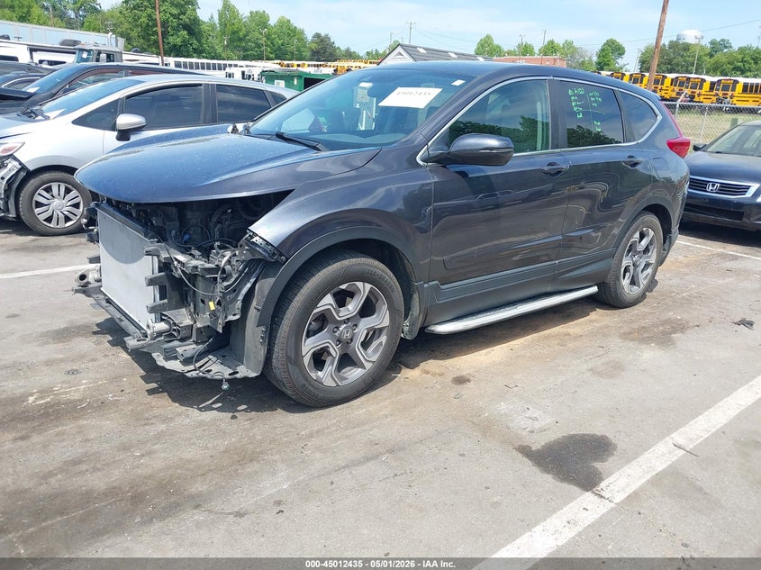 2018 Honda Cr-v VIN 7FARW1H87JE049337 IAAI salvage auction — FRONT END, Salvage (North Carolina), sold $5,300 on 2026-07-09 (photo 2)