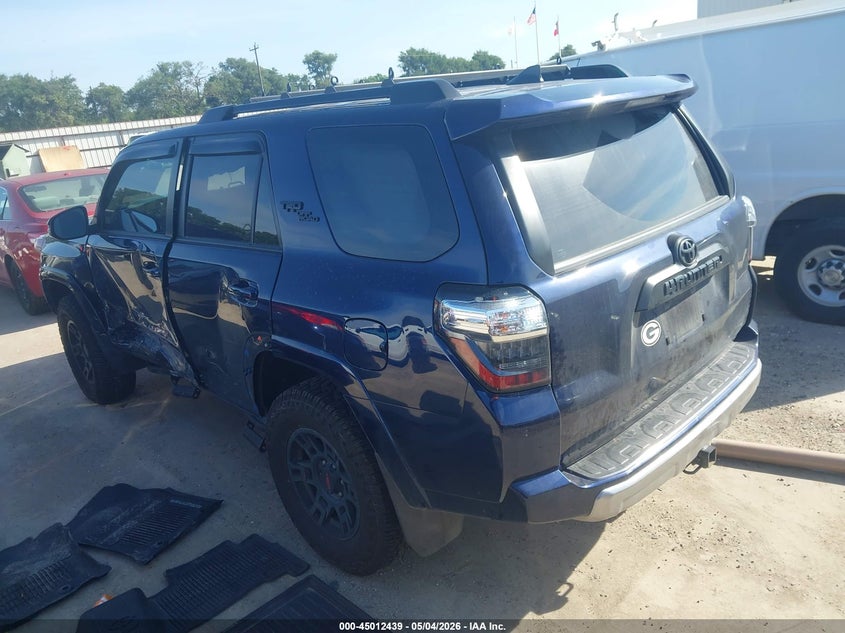 2019 Toyota 4runner VIN JTEBU5JR8K5702771 IAAI salvage auction — LEFT SIDE, Original (Texas), sold $12,200 on 2026-07-28 (photo 3)