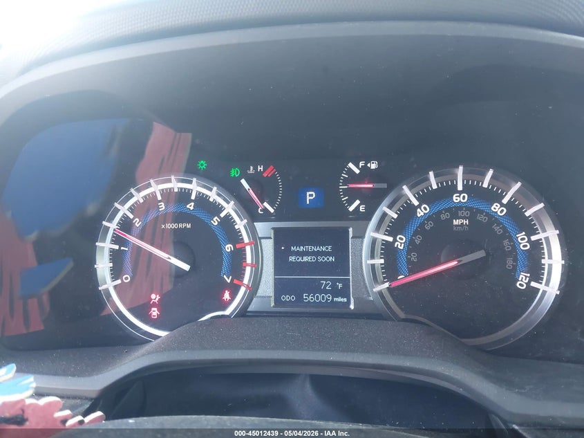 2019 Toyota 4runner VIN JTEBU5JR8K5702771 IAAI salvage auction — LEFT SIDE, Original (Texas), sold $12,200 on 2026-07-28 (photo 7)