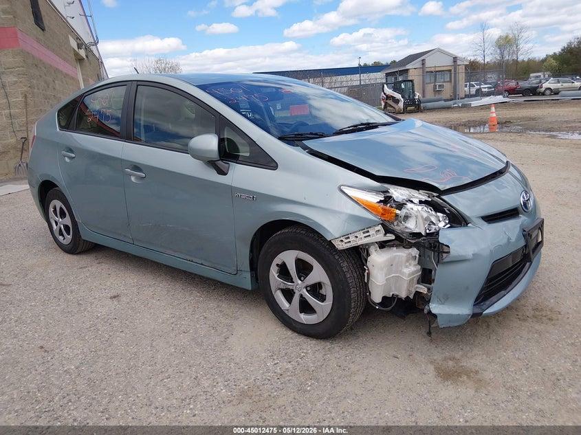 2014 Toyota Prius VIN JTDKN3DU1E1834546 IAAI salvage auction — FRONT END, Salvage (Maine), sold $1,000 on 2026-07-13 (photo 1)