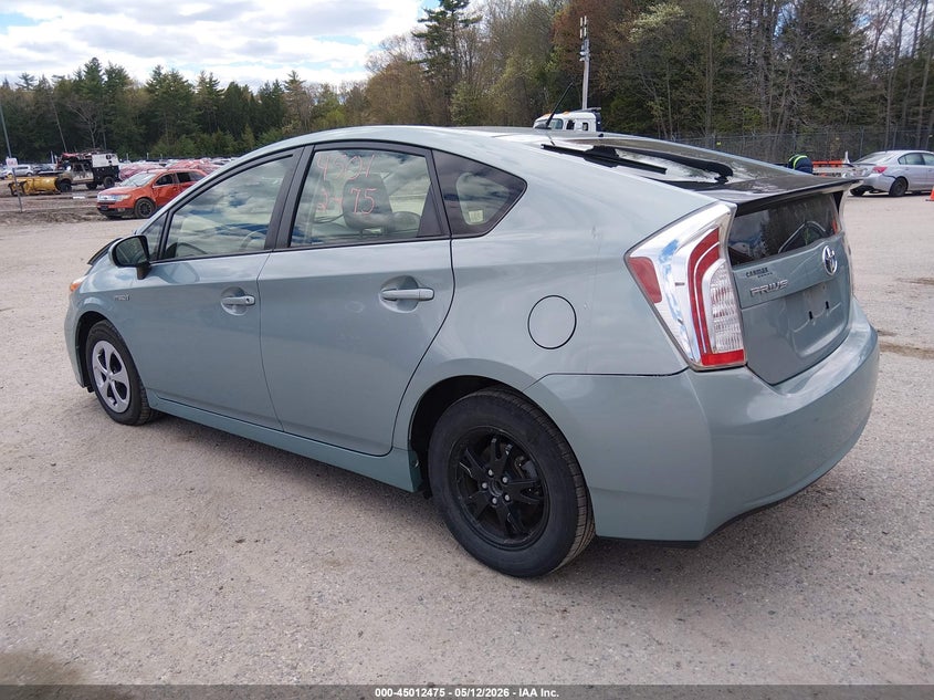 2014 Toyota Prius VIN JTDKN3DU1E1834546 IAAI salvage auction — FRONT END, Salvage (Maine), sold $1,000 on 2026-07-13 (photo 3)