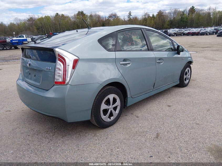 2014 Toyota Prius VIN JTDKN3DU1E1834546 IAAI salvage auction — FRONT END, Salvage (Maine), sold $1,000 on 2026-07-13 (photo 4)