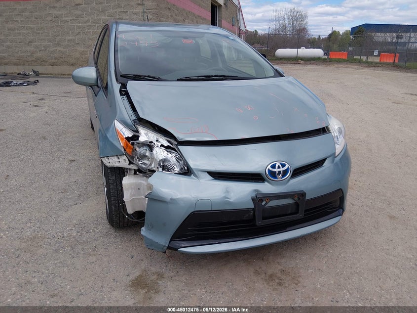 2014 Toyota Prius VIN JTDKN3DU1E1834546 IAAI salvage auction — FRONT END, Salvage (Maine), sold $1,000 on 2026-07-13 (photo 6)